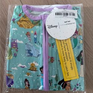 NWT Little Sleepies Princess Zippy